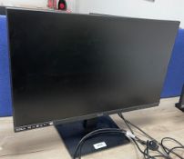 1 x iiyma ProLite 27 Inch Flat Screen Monitor - 1920 x 1080 Resolution - Model XU2793HS-B4