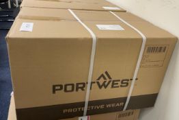 240 x Portwest P304 FFP3 Valved Dolomite Light Cup Respirators