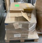 1 x Assorted Pallet of Unused Stock to Include Boxes of Geocel Clear Trays, Geocel Vac Form Trays, E