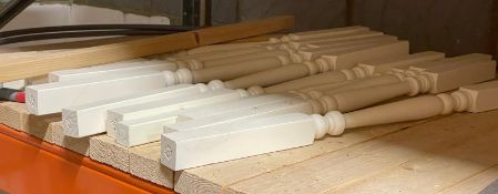 10 x Unused Stair Spindles