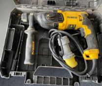 1 x DeWalt D25133 110v Rotary Hammer Drill with Case