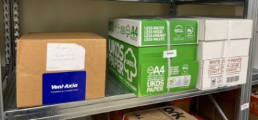 3 x Boxes of Various A4 White Copy Paper - New Boxed Stock