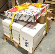 1 x Assorted Pallet Including Baxi Boiler Parts, Baxi Expansion Vessels, Fire Rated Loft Access Door