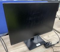 1 x Hannspree 24 Inch Flatscreen Monitor - 1920 x 1080 Resolution - Model HC246PFB