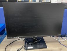 1 x iiyma ProLite 27 Inch Flat Screen Monitor - 1920 x 1080 Resolution - Model XU2793HS-B4