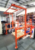 1 x Pallet Safety Gate - Dimensions: W190 x D155 cms