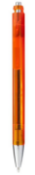 4,000 x Frosty Coloured Ballpens - Colour: Silver /&nbsp;Orange - New Boxed Stock - Ref: 102025.1