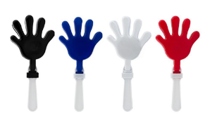 200 x Hand Clappers Toys - Colour: Blue - New Boxed Stock - Ref: 703409.04.06