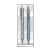 170 x Ice London Glitter Ball Pen Gift Set - Each Set Includes 2 Pens - New Boxed Stock - Ref: TSC-I