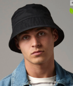 14 x Organic Cotton Bucket Hats - Colour: Black - New Stock - Ref: 4305.03
