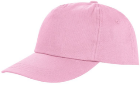 15 x Adults Baseball Caps - 5 Panel 7 x Blue, 1 x Black, 7 x Pink - New Boxed Stock - Ref: TSC400