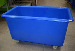 1 x Large Blue Storage Bin on Castors - Ref: VSS240Location: