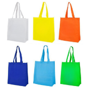 200 x Market Shopper Bags - Colour: Yellow - New Boxed Stock - Ref: 403066.08.08