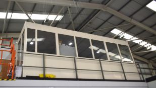 1 x Large Quantity of Metal Partition Panels - Information to Follow