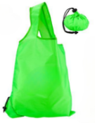 200 x Scrunchy Shopper Bags in Lime Green - New Boxed Stock - Ref: 403007.99