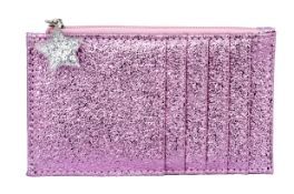 380 x Crushed Foil Card & Coin Holders - Colour: Pink - New Boxed Stock - Ref: TSC-ICE800450
