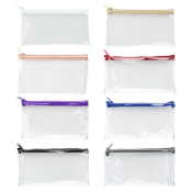 500 x Lexicon Pencil Cases - Colour: Clear Black - New Boxed Stock - Ref: 703426.20.03