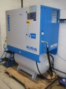1 x COMBI Almig Rotary Screw Compressor - Serviced in 2024