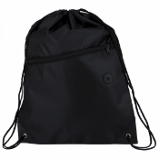200 x Rio Sports Drawstring Bags with Front Zip Pocket and Slot for Wired Chargers or Headphones