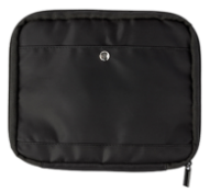 50 x Handy Multifunction Zipped Pouches with Various Sized Compartments - Colour: Black - New Boxed