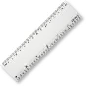 80 x Ruler 15cm White - New Boxed Stock - Ref: 60127320.06.06 <br