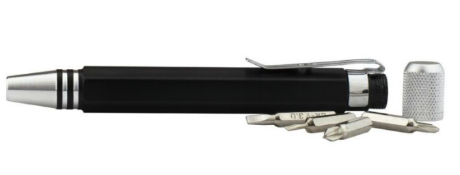 100 x Aluminium Compact Multi Tool With Level - Colour: Black/Silver - New Boxed Stock - Ref: 503123