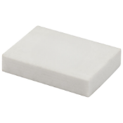 150 x Erasers in White - New Boxed Stock - Ref: 601767.06.06