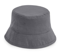10 x Organic Cotton Bucket Hats - Colour: Grey - New Stock - Ref: 4305.07