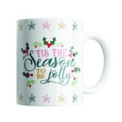 35 x Tis the Season Mug - New Boxed Stock - Ref: TSC100402