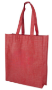2,000 x Kansas Non-Woven Tote Bags - Colour: Red - New Boxed Stock - Ref: 403080.05.05