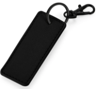 Approx 400 x Rectangular Keyring Black/Black - New Boxed Stock - Ref: 4100.03.03
