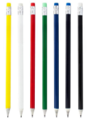 260 x Newspaper HB Lead Pencils - Made from Recycled Newspapers - Colour: Black / White / Navy