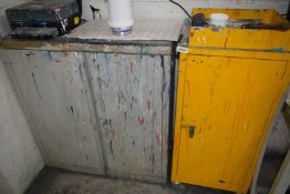 2 x Steel Storage Cabinets - Ref: VSS222