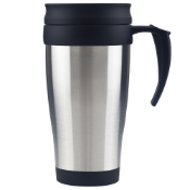 50 x Stainless Steel Thermo Travel Mugs - New Boxed Stock - Ref: 701434.25.03