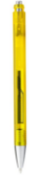 1,200 x Frosty Coloured Ballpens - Colour: Silver /&nbsp;Yellow - New Boxed Stock - Ref: 102025.0