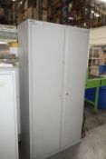 1 x Upright Steel Storage Cabinet - Ref: VSS235