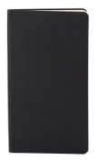 60 x Calista Slim Premium 80gsm Notebooks with Card Holder - Colour: Black - New Boxed Stock