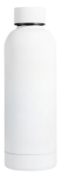 36 x Chicago Stainless Steel 500ml Soft Touch Drinking Bottles - Colour: White - New Boxed Stock