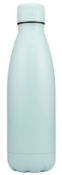 36 x Miami 500ml Stainless Steel Vacuum Flasks with Gold Trim - Colour: Matte Mint - New Boxed Stock