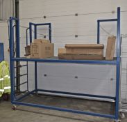 1 x Lorry Access Mobile Loading Platform- Dimensions: H128/228 x W249 x D125 cms