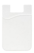 500 x Silicone Mobile Phone Credit Card Wallets - Colour: White - New Boxed Stock - Ref: 2019002.12