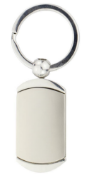 750 x Dog Tag Keyrings - Silver Metal Finish - New Boxed Stock - Ref: 702488.25.25