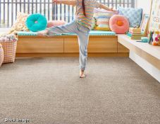 1 x Roll Of Godfrey Hirst Detroit Collection - Colour: Doeskin - 100 Square Meters - RRP £7,500.00 -