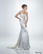 1 x ENZOANI Wedding Dress Style Denise - Colour: Ivory - Size: UK 14 - Original Price £1,255