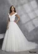 1 x Victoria Jane by Ronald Joyce Wedding Dress - Style 18312 - Colour: Ivory - Size: UK 22 - Origin