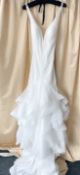 1 x Mark Lesley Wedding Dress - Style 7443 - Colour: Ivory/Nude - Size: 14 - Original Price £1,695