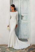 1 x Justin Alexander Wedding Dress - Style 8936 - Ivory/Silver/Nude - US 8 - Original Price £1,345