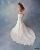 1 x Kenneth Winston Private Lable by G Wedding Dress Style 1802J - Colour: Ivory - Size: 10 - Origin