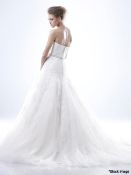 1 x Blue by Enzoani Wedding Dress - Style Dabra-D - Size: UK 12 - Ref: LB434 - CL823 - Location:
