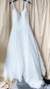 1 x Kenneth Winston Private Lable by G Wedding Dress in Ivory - Size: 12 - Original Price £1,965